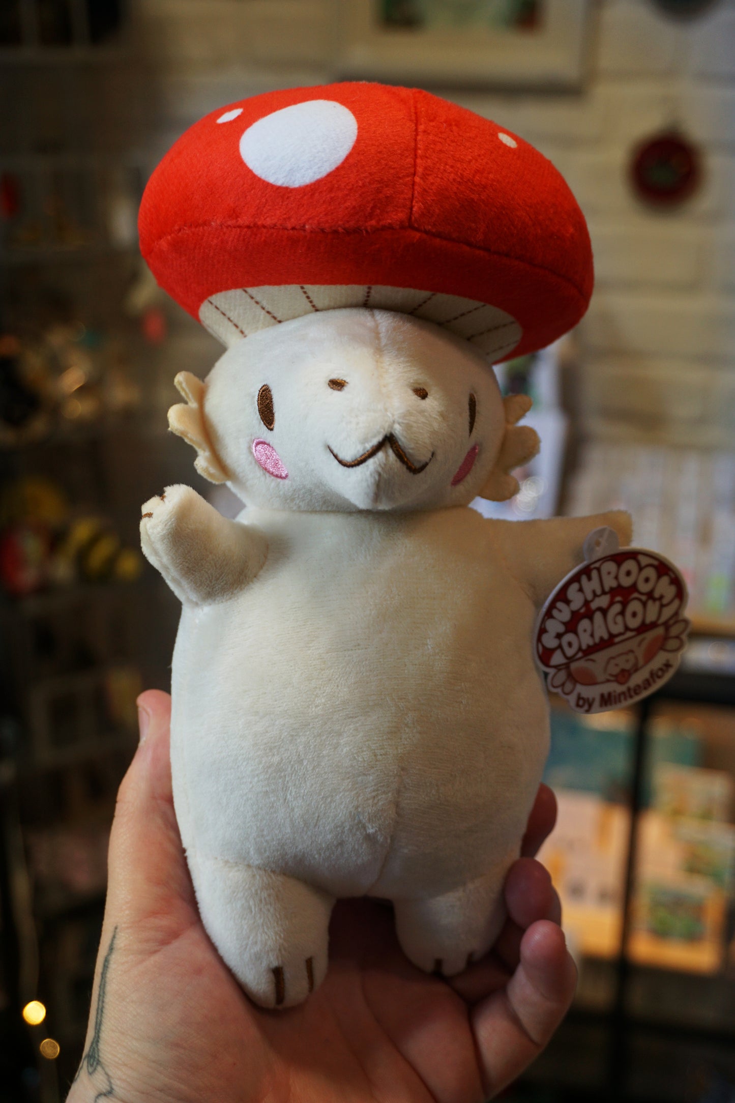 Mushroom Dragon Plush