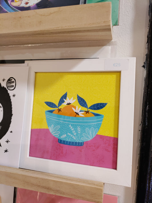 Fleur and Mimi framed prints