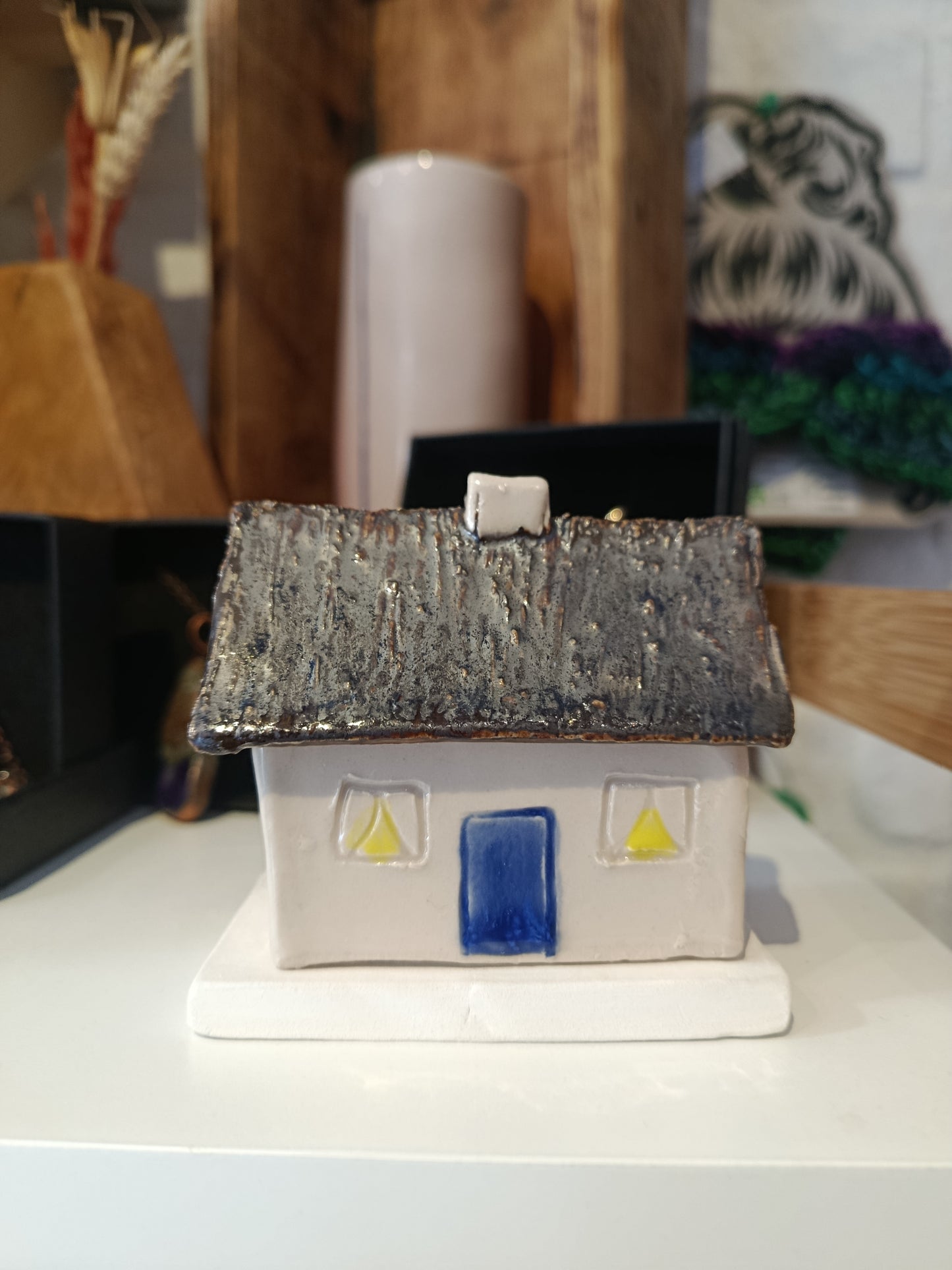 Dunmore East Ceramic Cottage Incense Burners
