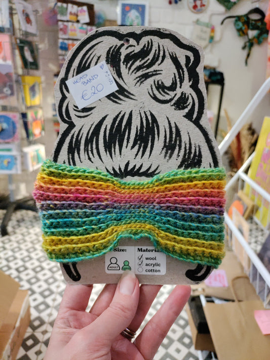 Handmade wool / acrylic headbands