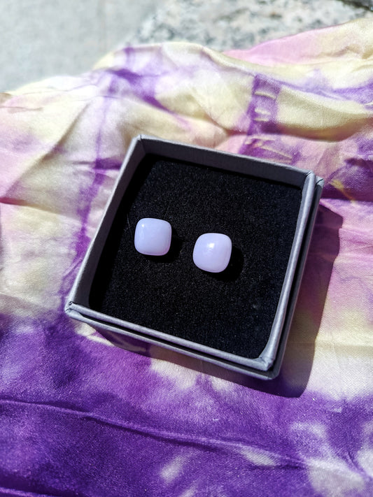 Simple Fused Glass Studs