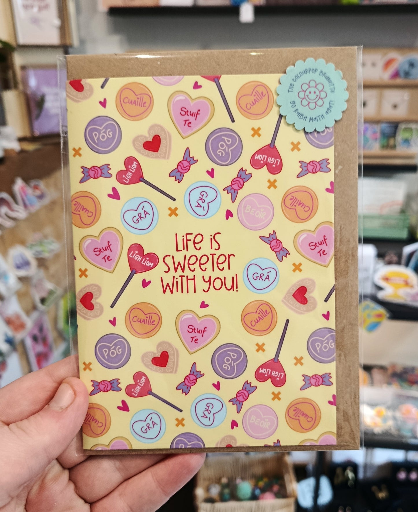 The ColourPop Brunette A6 Cards