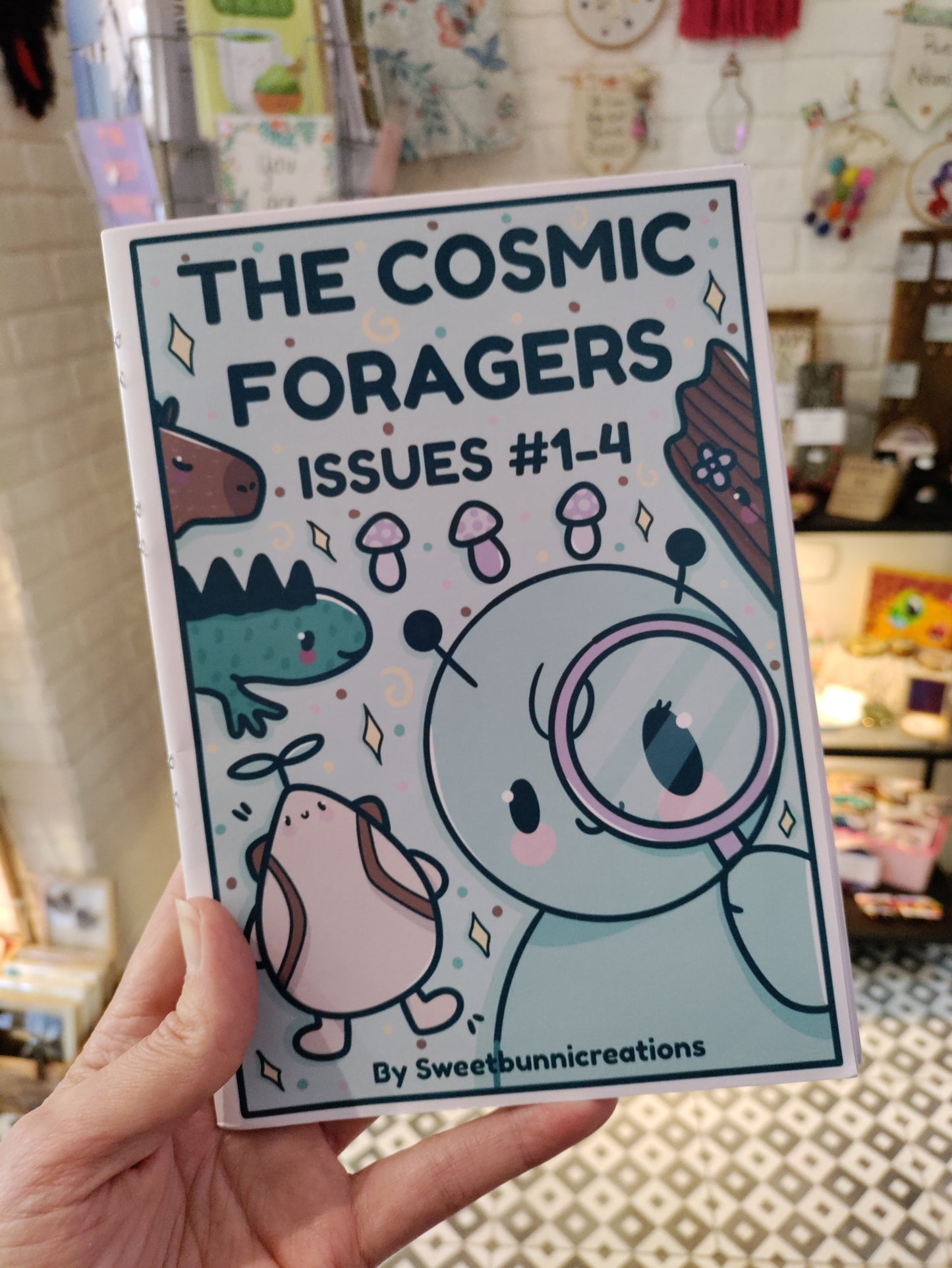 The cosmic foragers comic issue #1-4