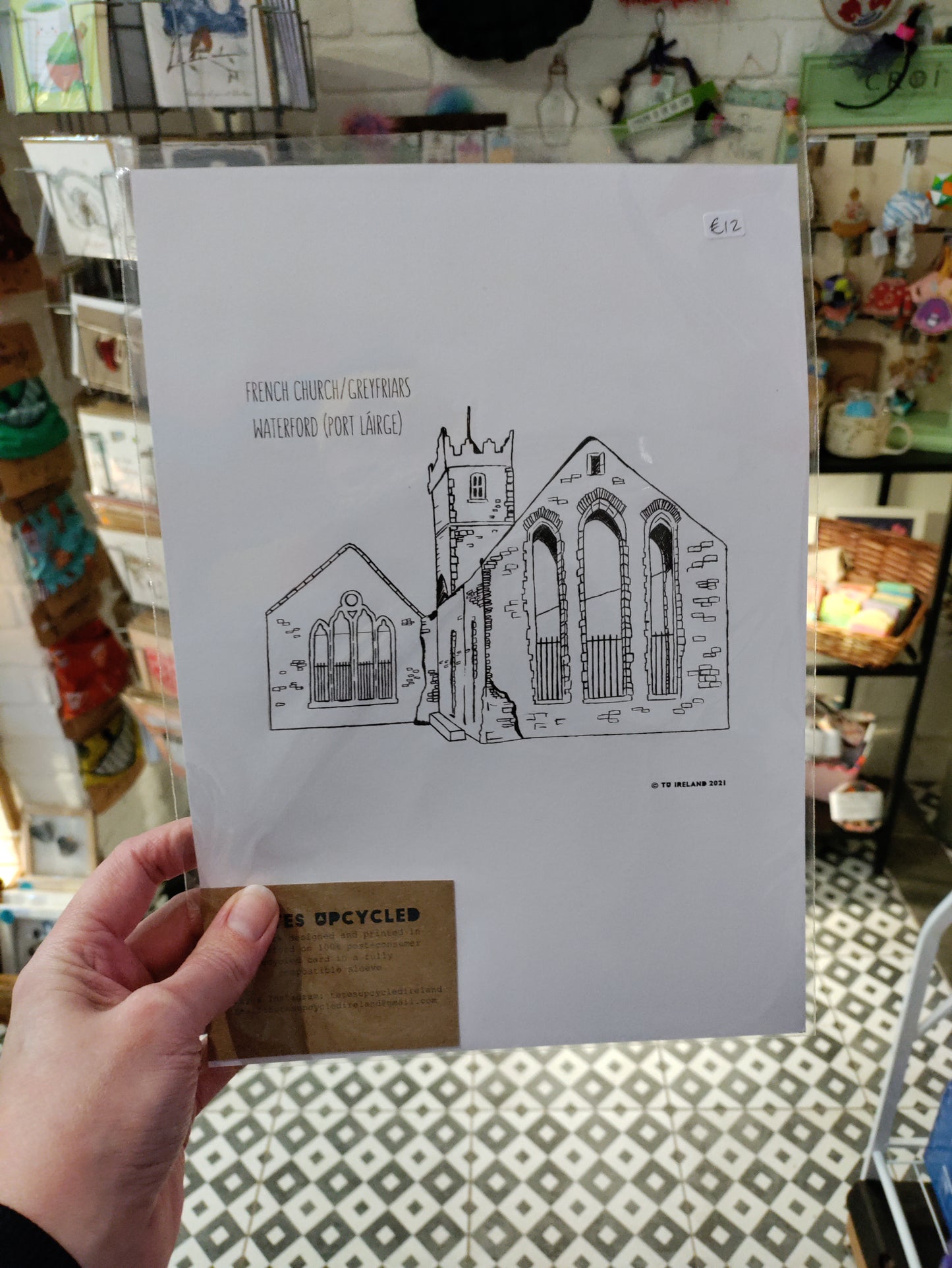 Totes upcycled prints