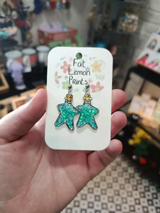 Bottle of Stars Earrings