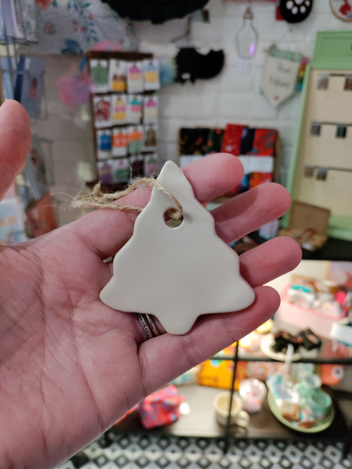 Christmas tree decorations - plain