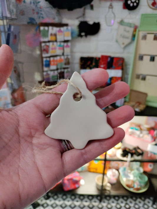 Christmas tree decorations - plain