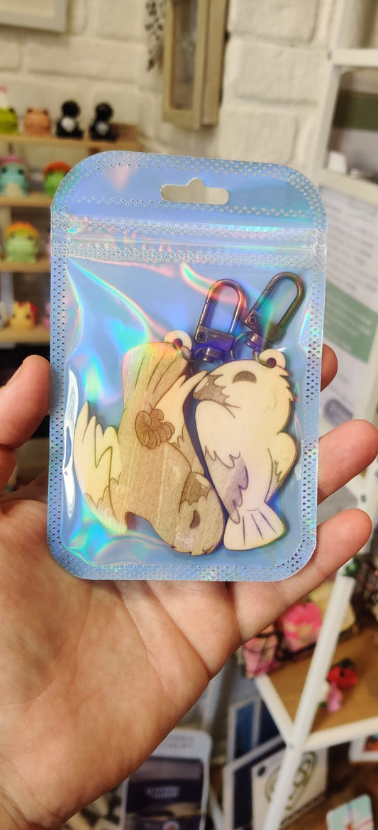 Doodle Den Interlocking Keyrings