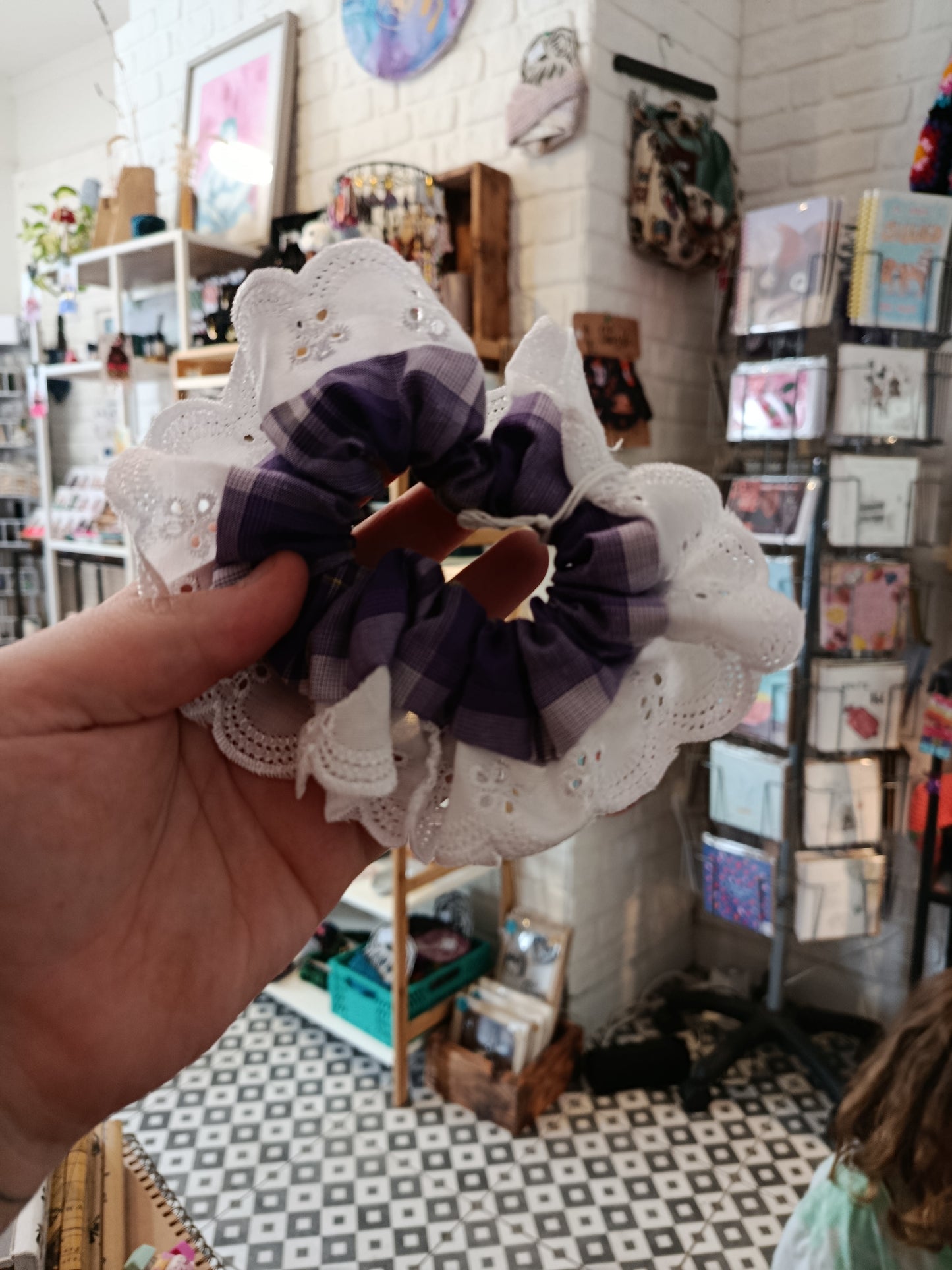 Big cutie stitches scrunchies