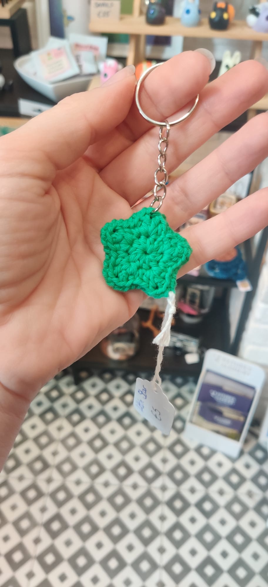 Crochet keychains