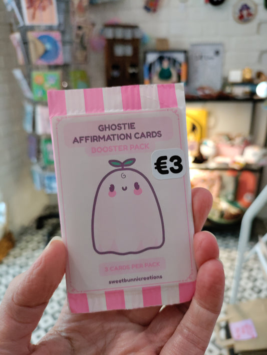 Ghostie affirmation cards - booster pack