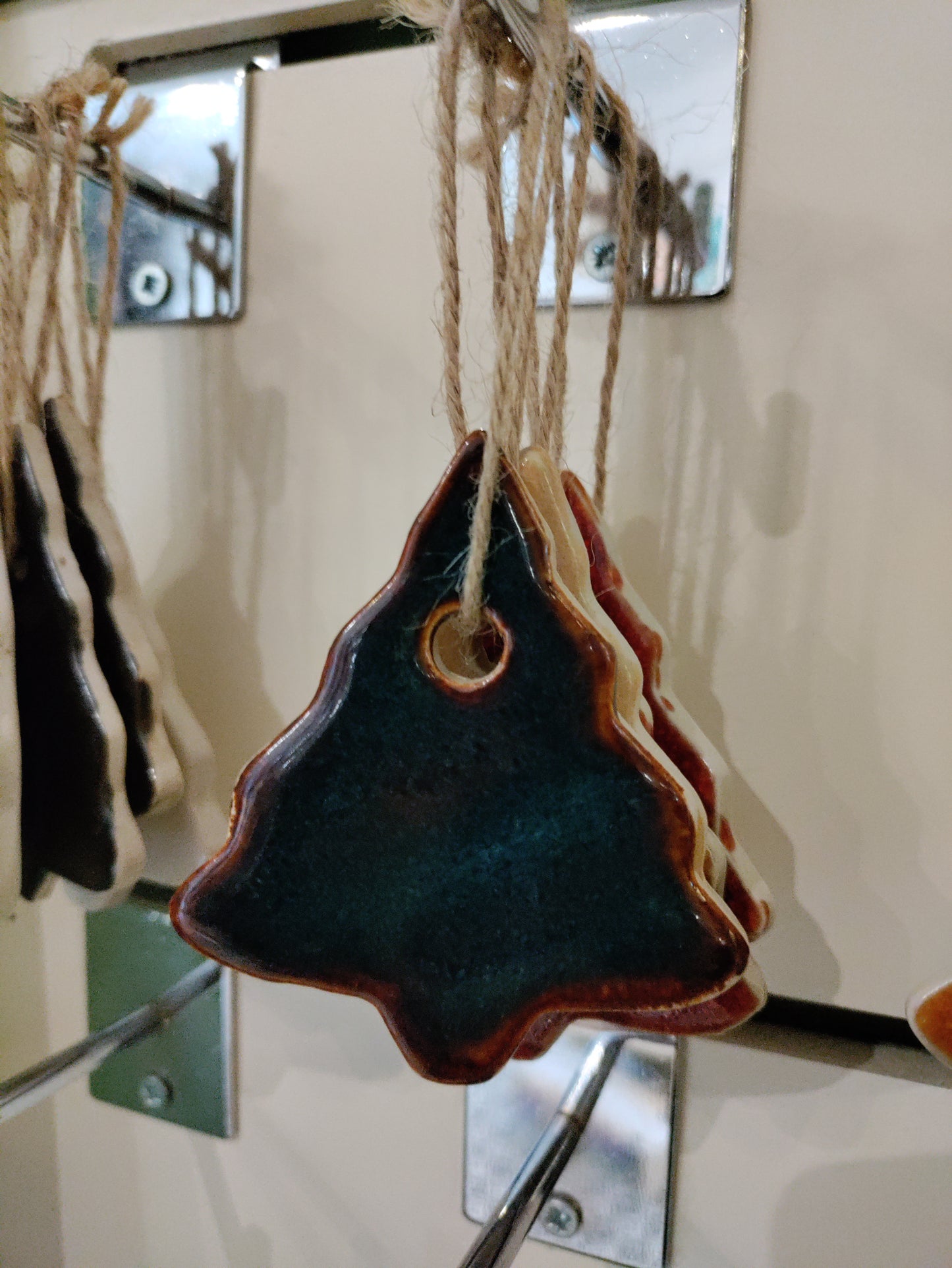 Christmas tree decorations - plain