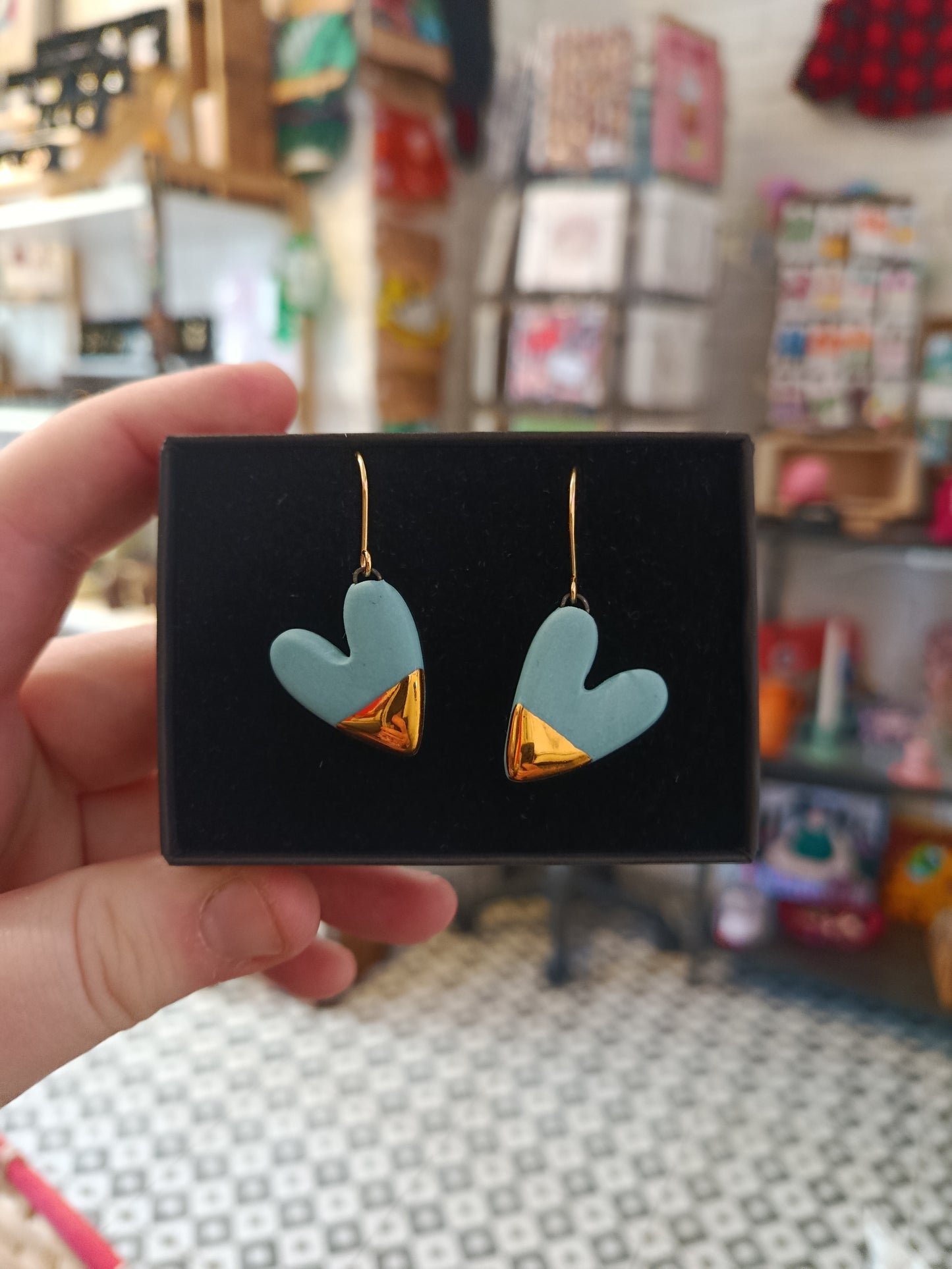 Porcelain earrings