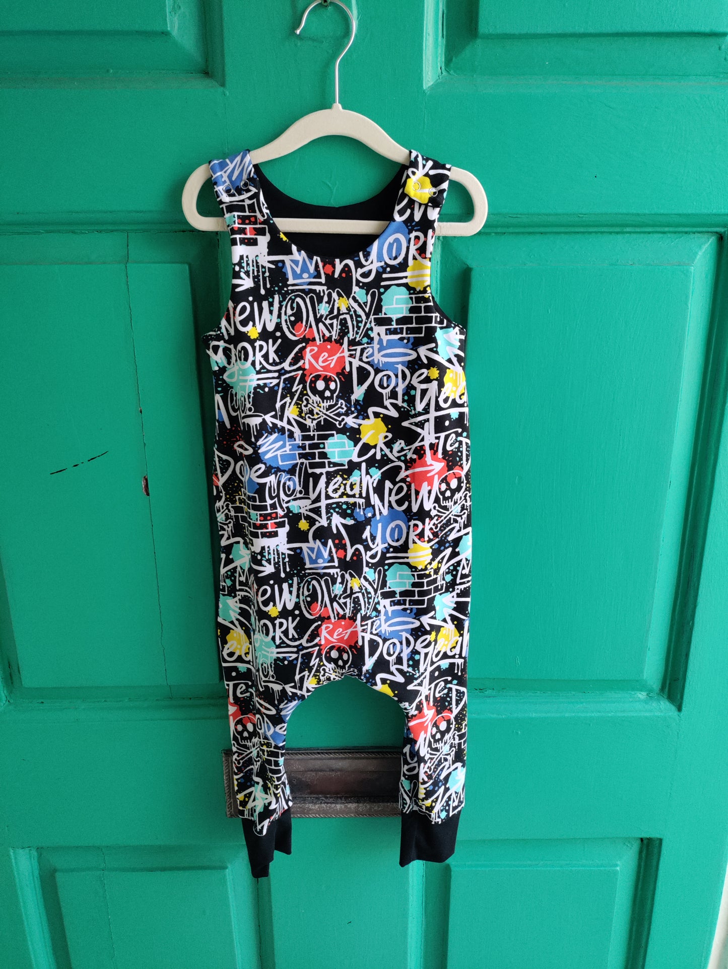 Kids harem romper / dungarees