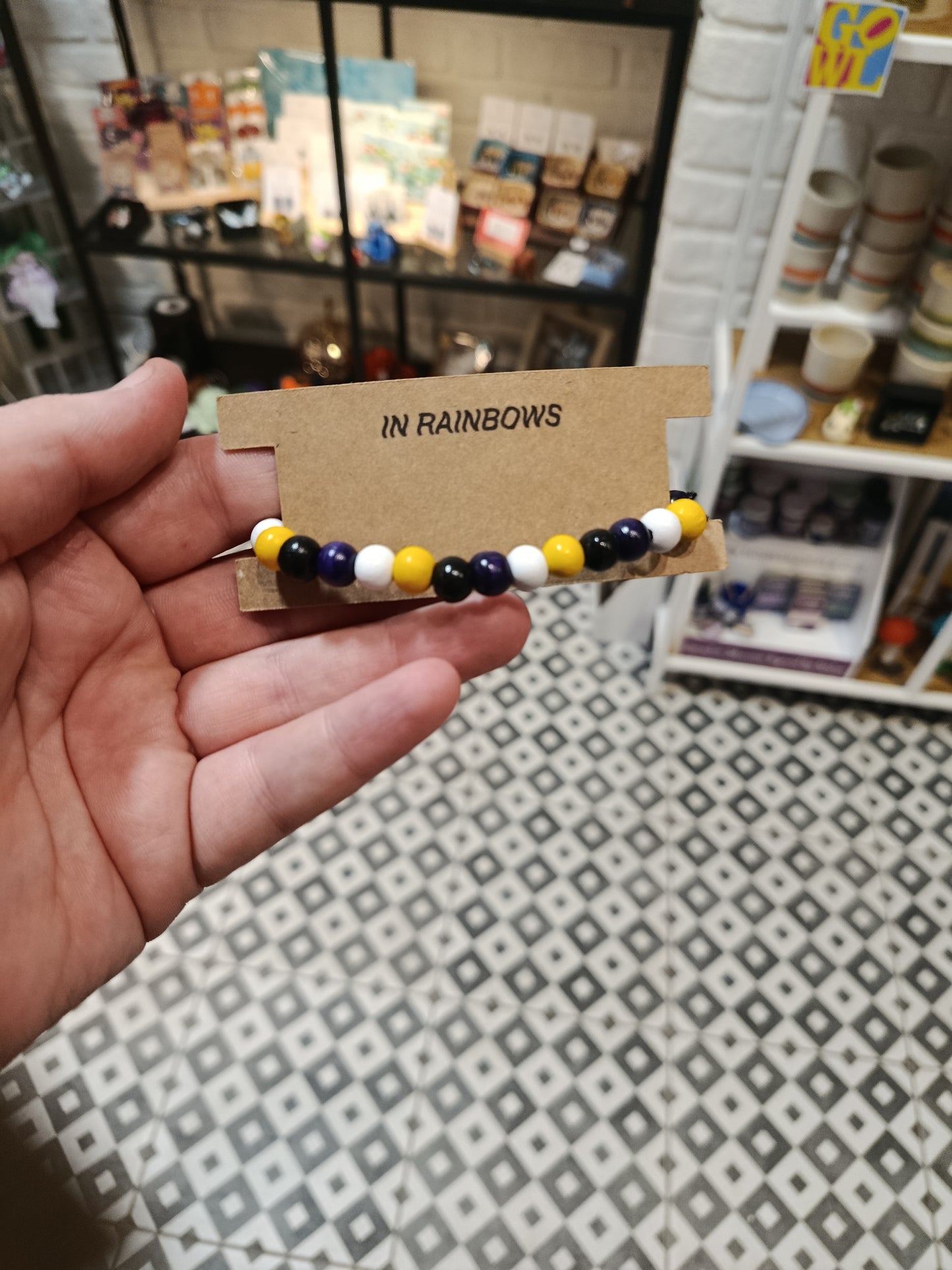 Wooden Bead Pride Bracelets