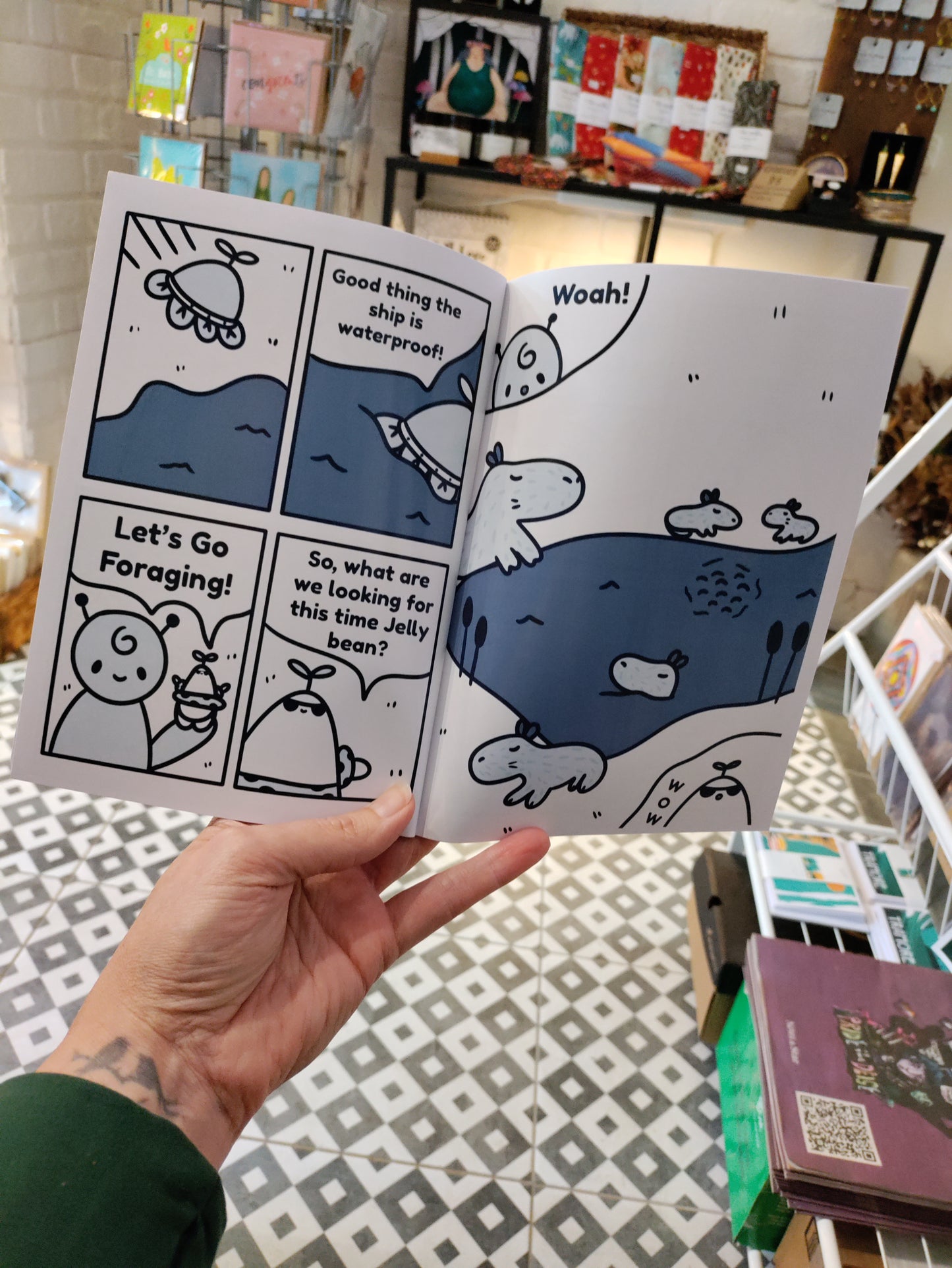 The cosmic foragers comic issue #1-4
