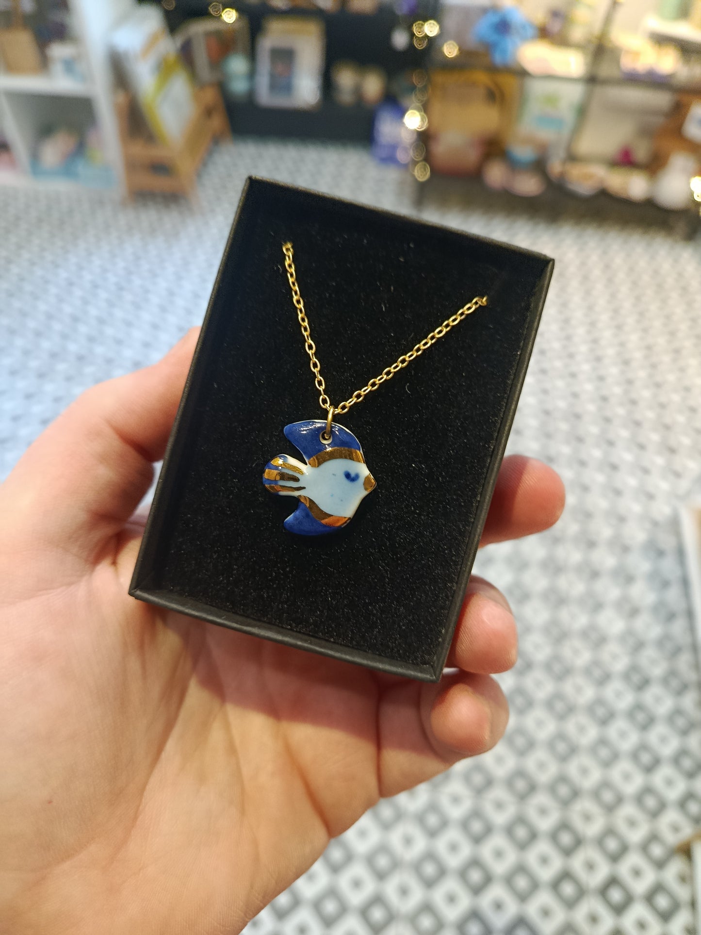 Porcelain necklace