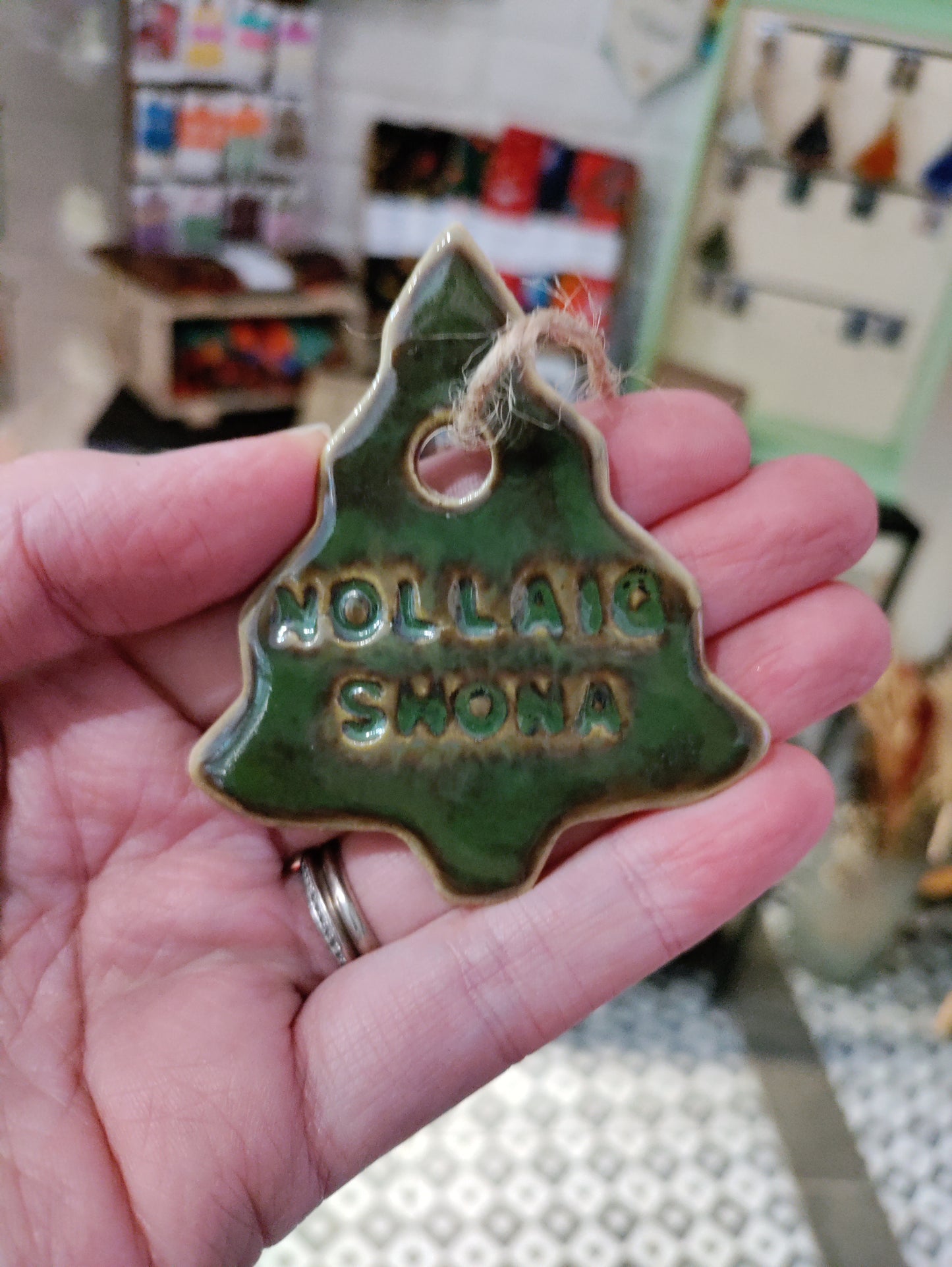 Christmas tree decorations - Nollaig Shona