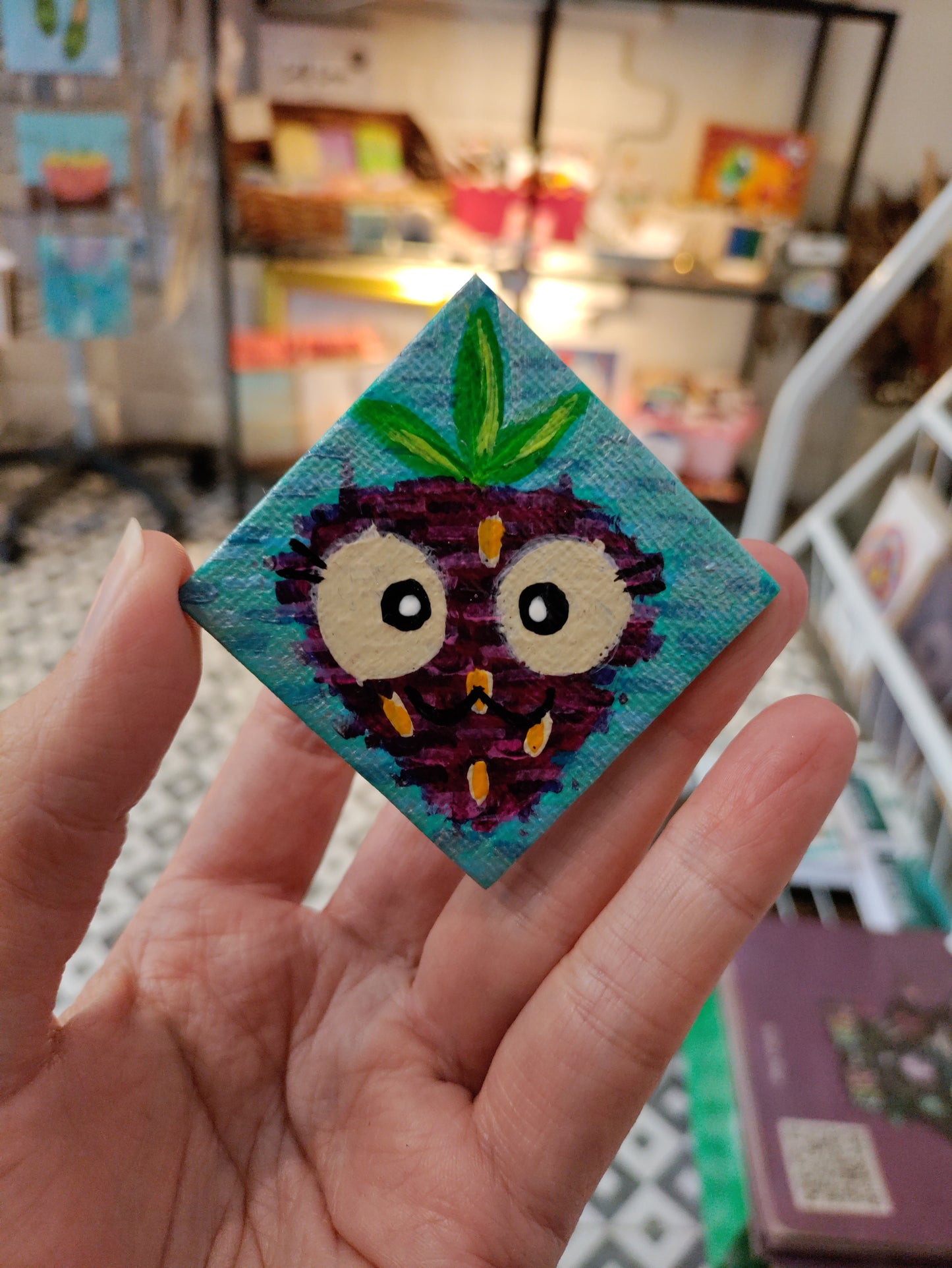 Hand painted magnets