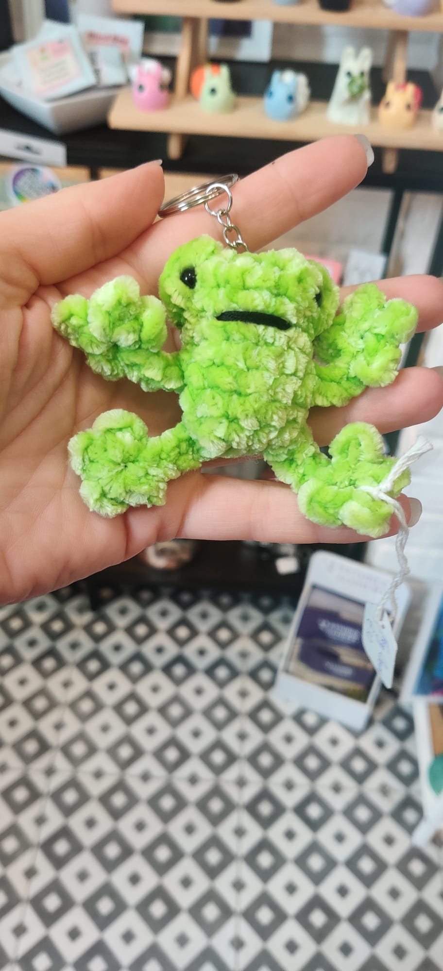 Crochet keychains