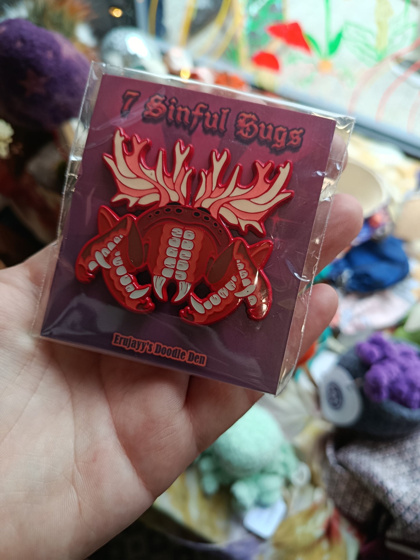 Enamel Bug Pins