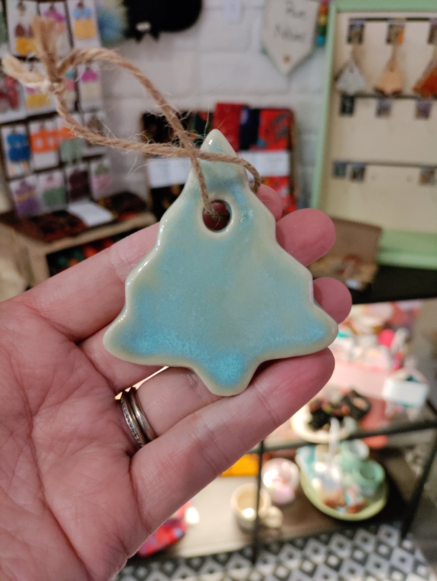 Christmas tree decorations - plain