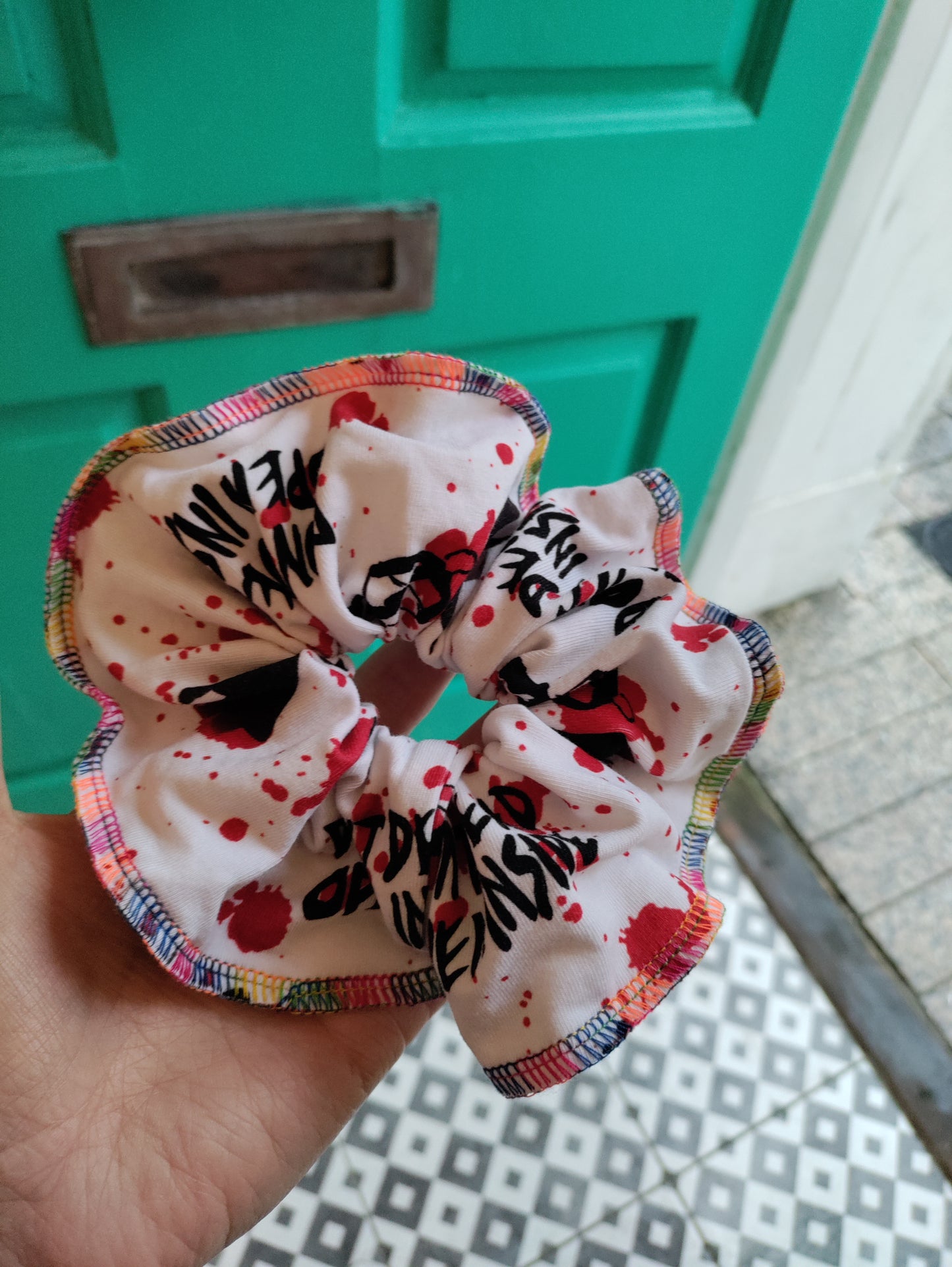 Halloween scrunchies