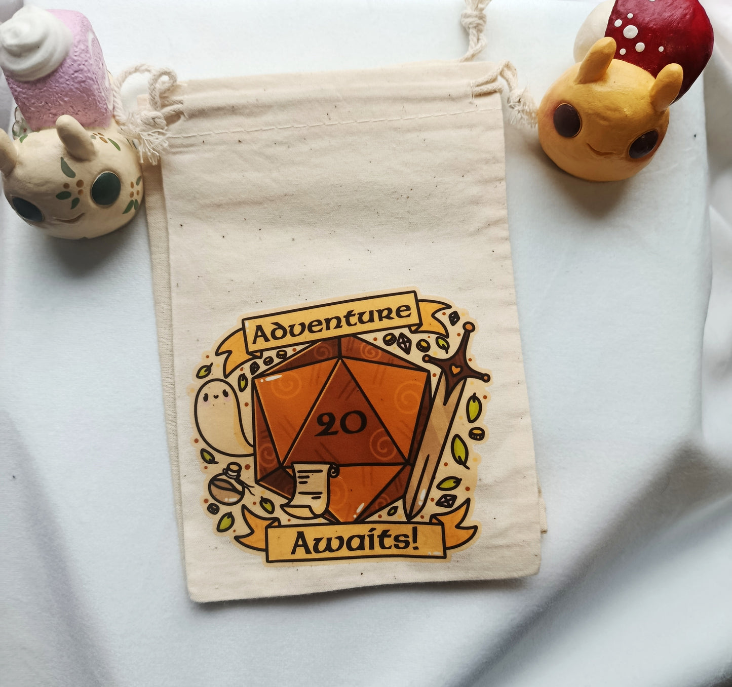 Adventure awaits dice bags