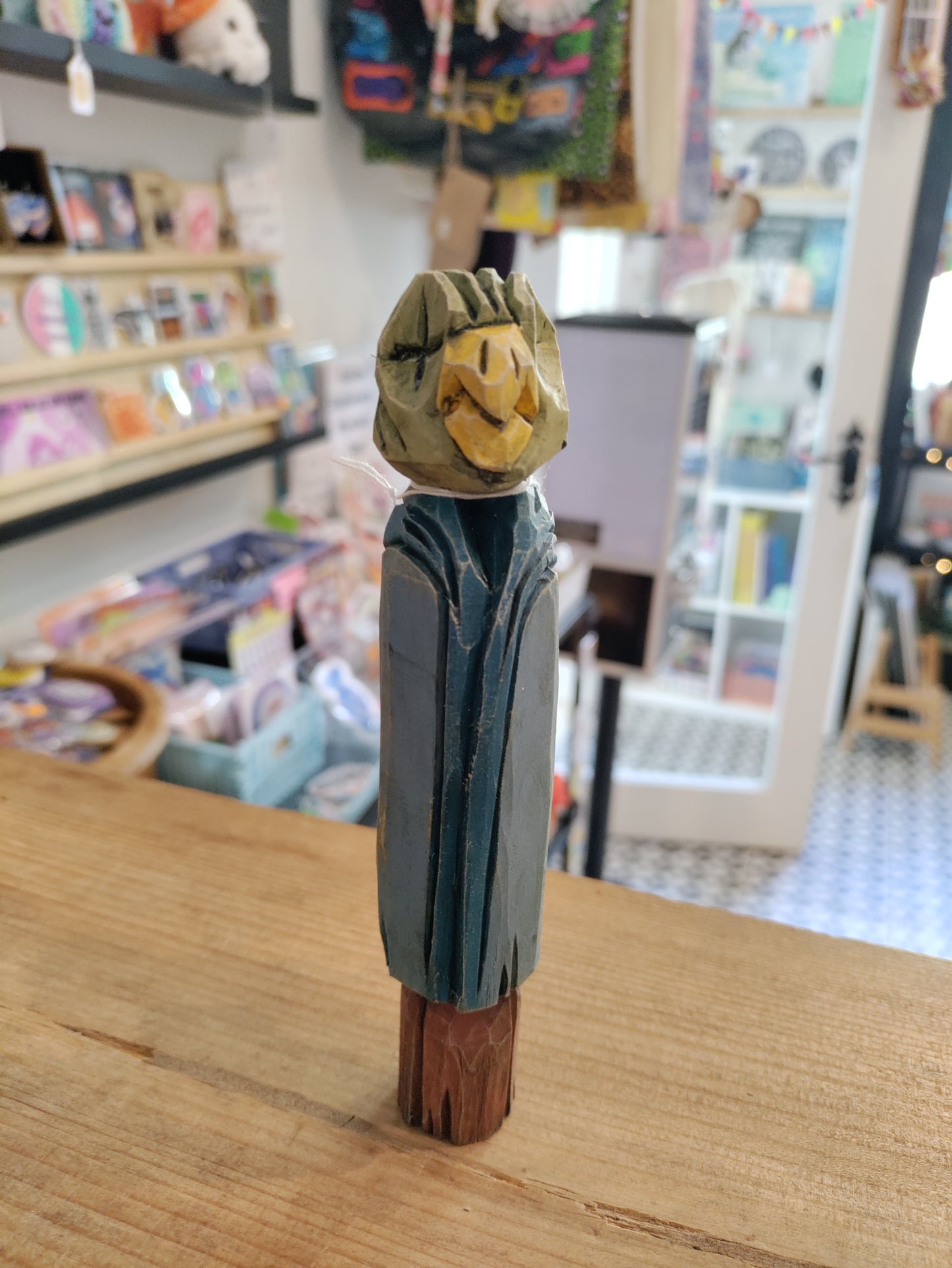 Hand carved figures