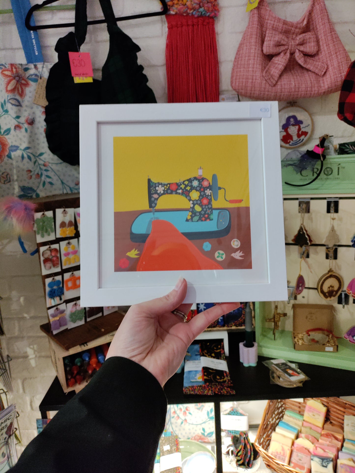 Fleur and Mimi framed prints