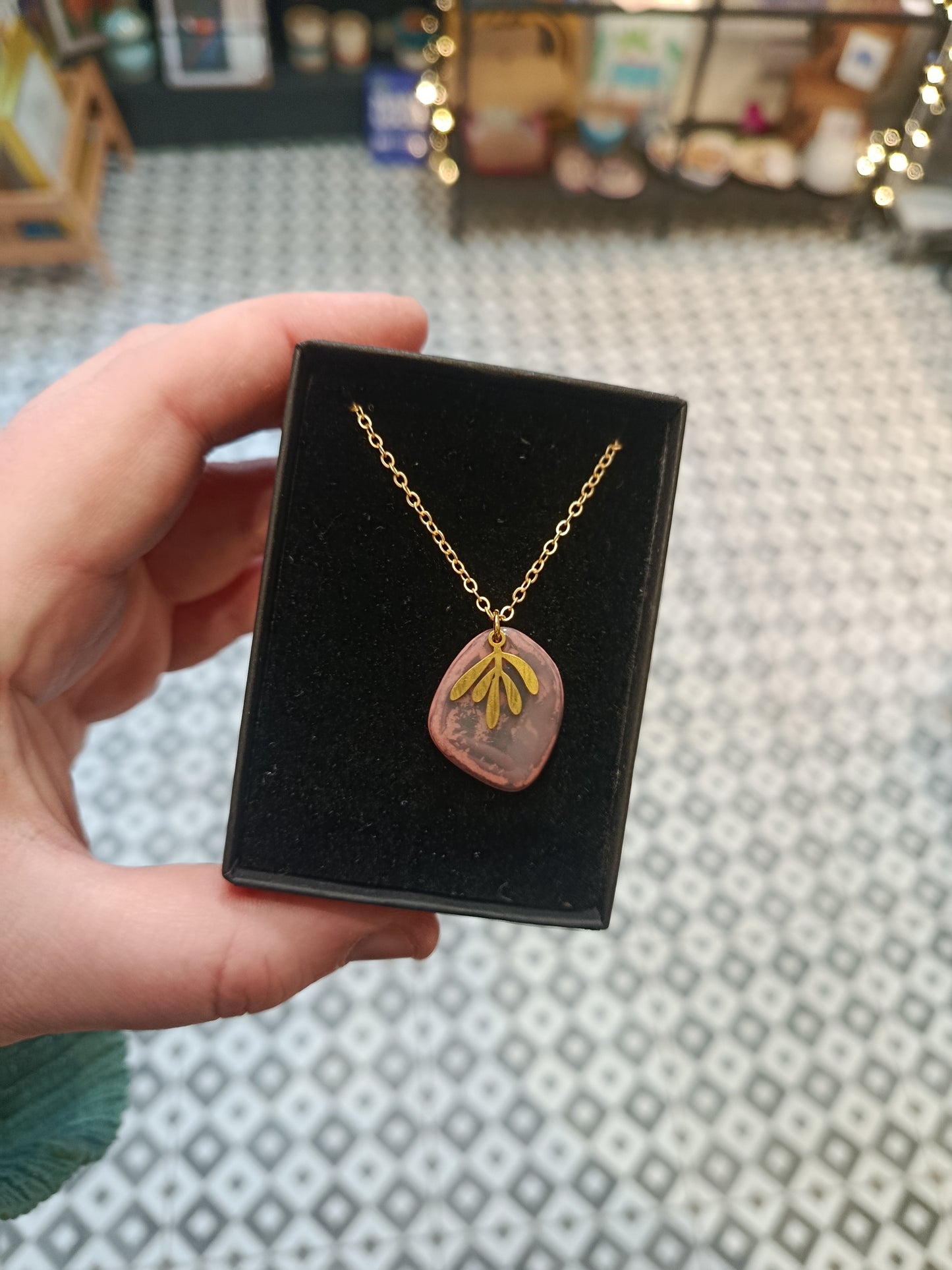 Porcelain necklace