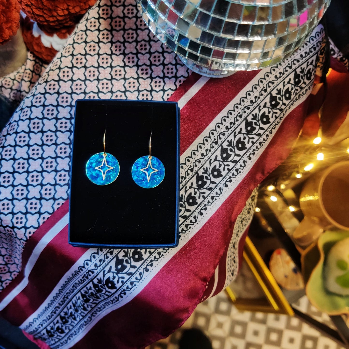 Danu Brass Stacked Earrings