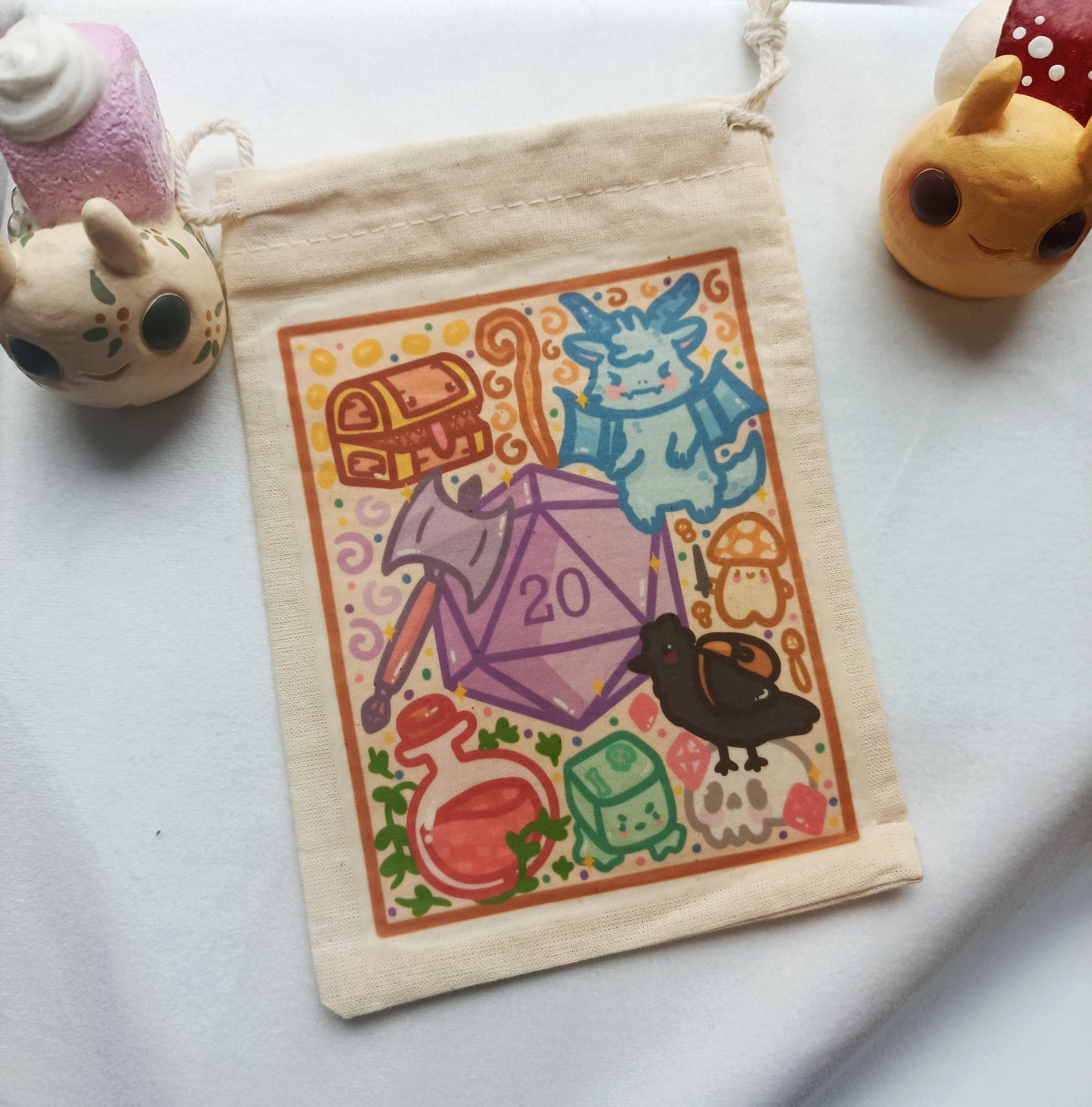 Adventure awaits dice bags
