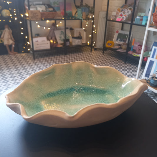 Green wave dish