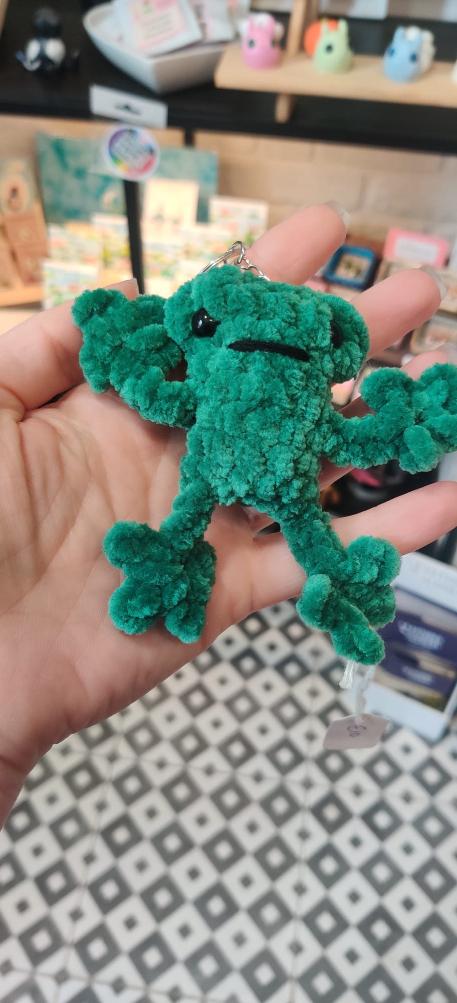 Crochet keychains