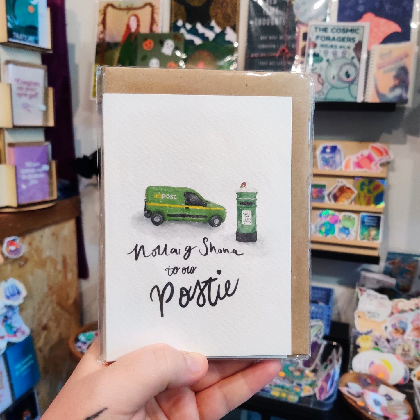 Nollaig Shona to Our Postie