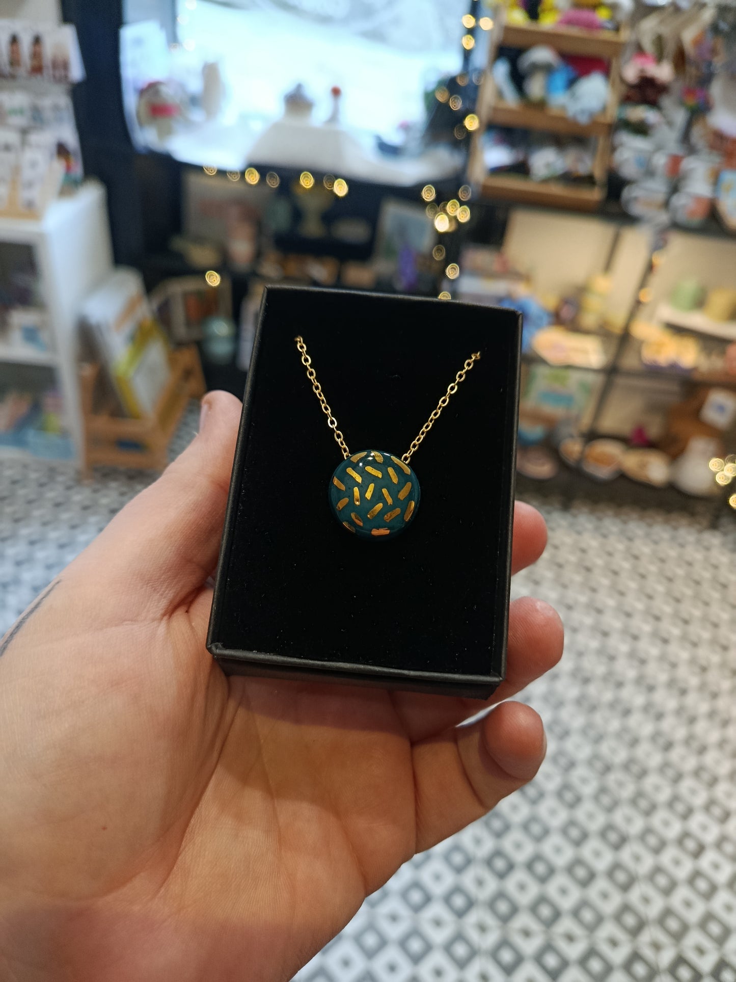 Porcelain necklace