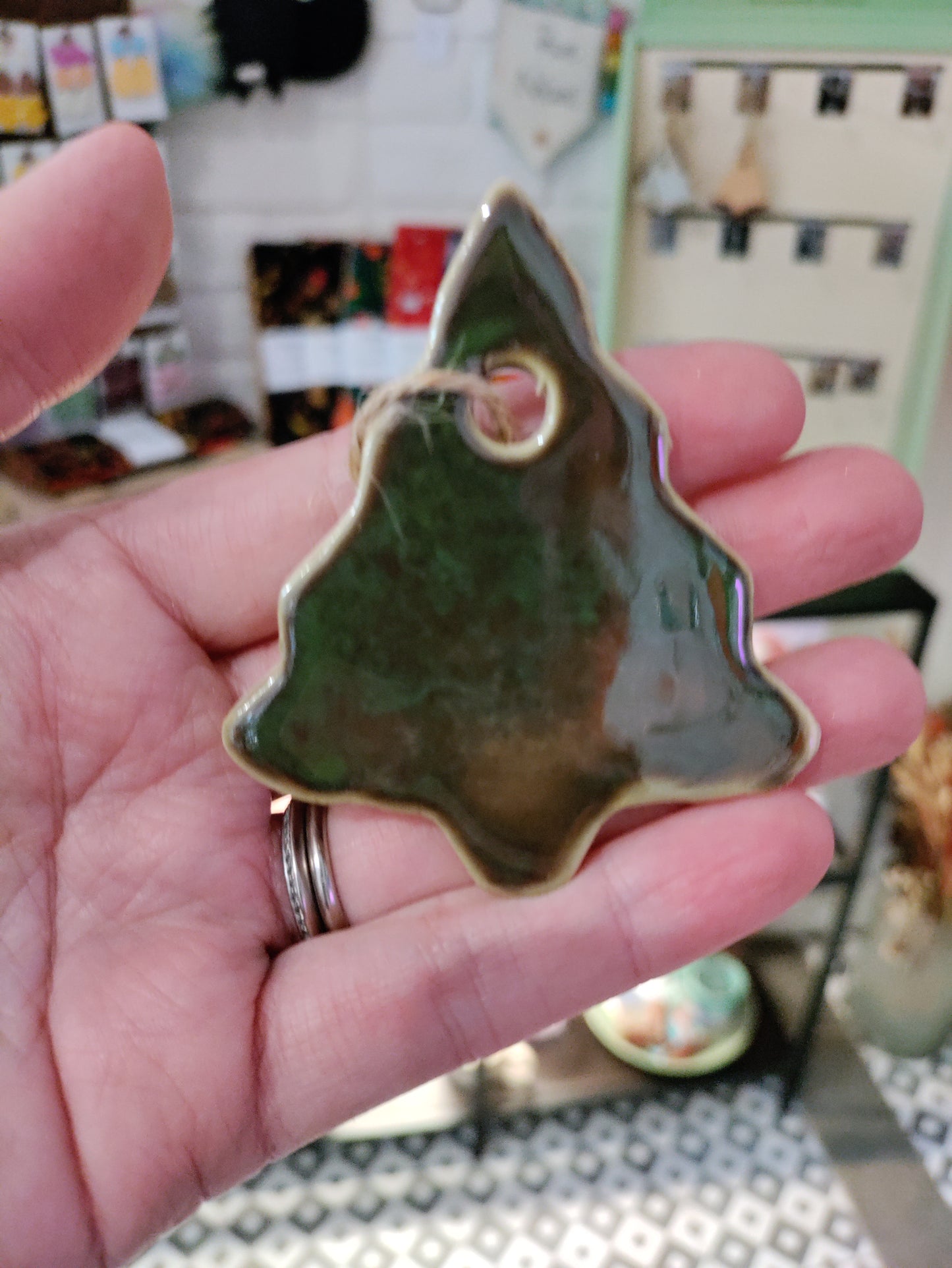 Christmas tree decorations - plain