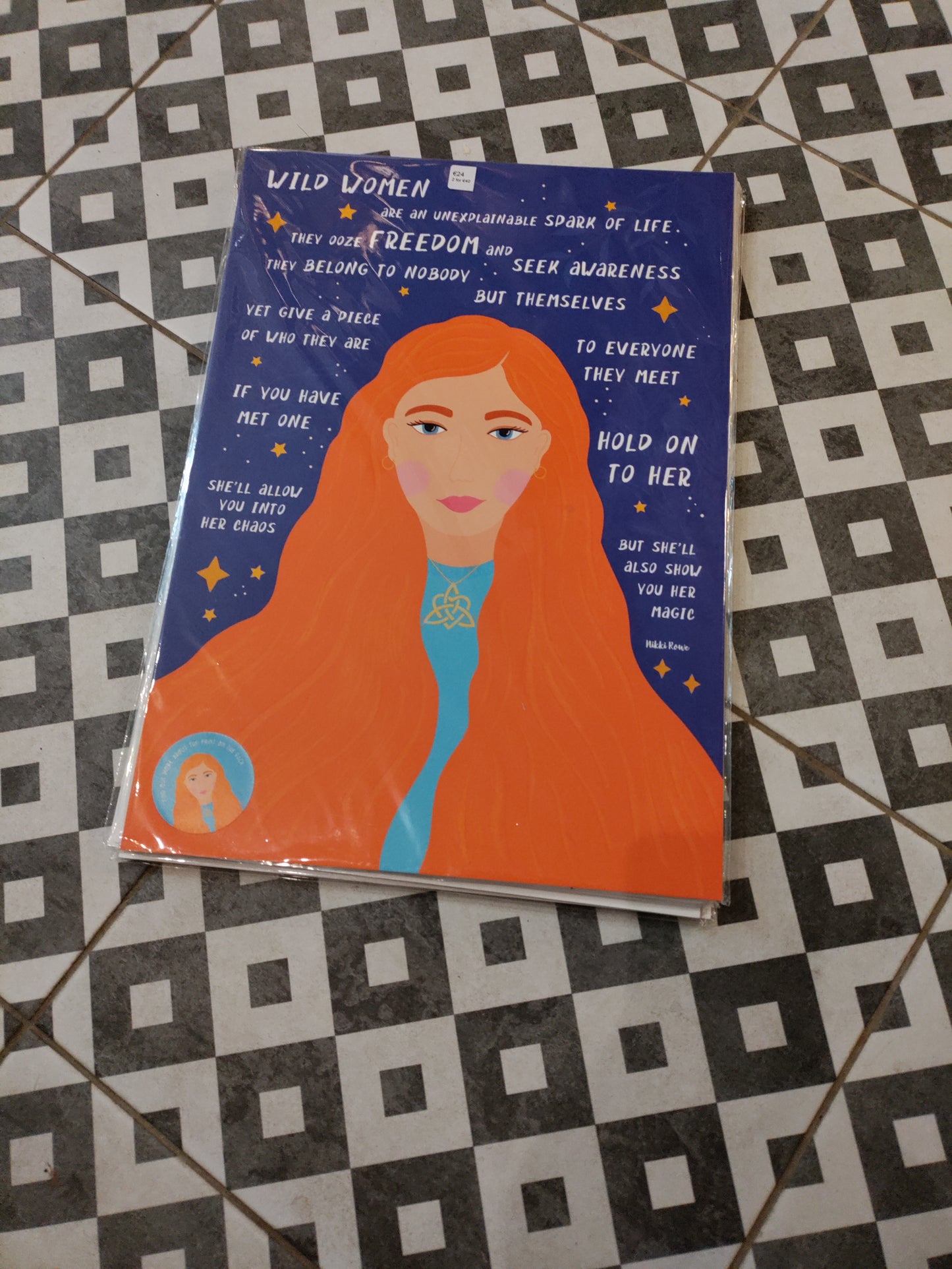 Fleur and Mimi A3 prints (2 for €40)