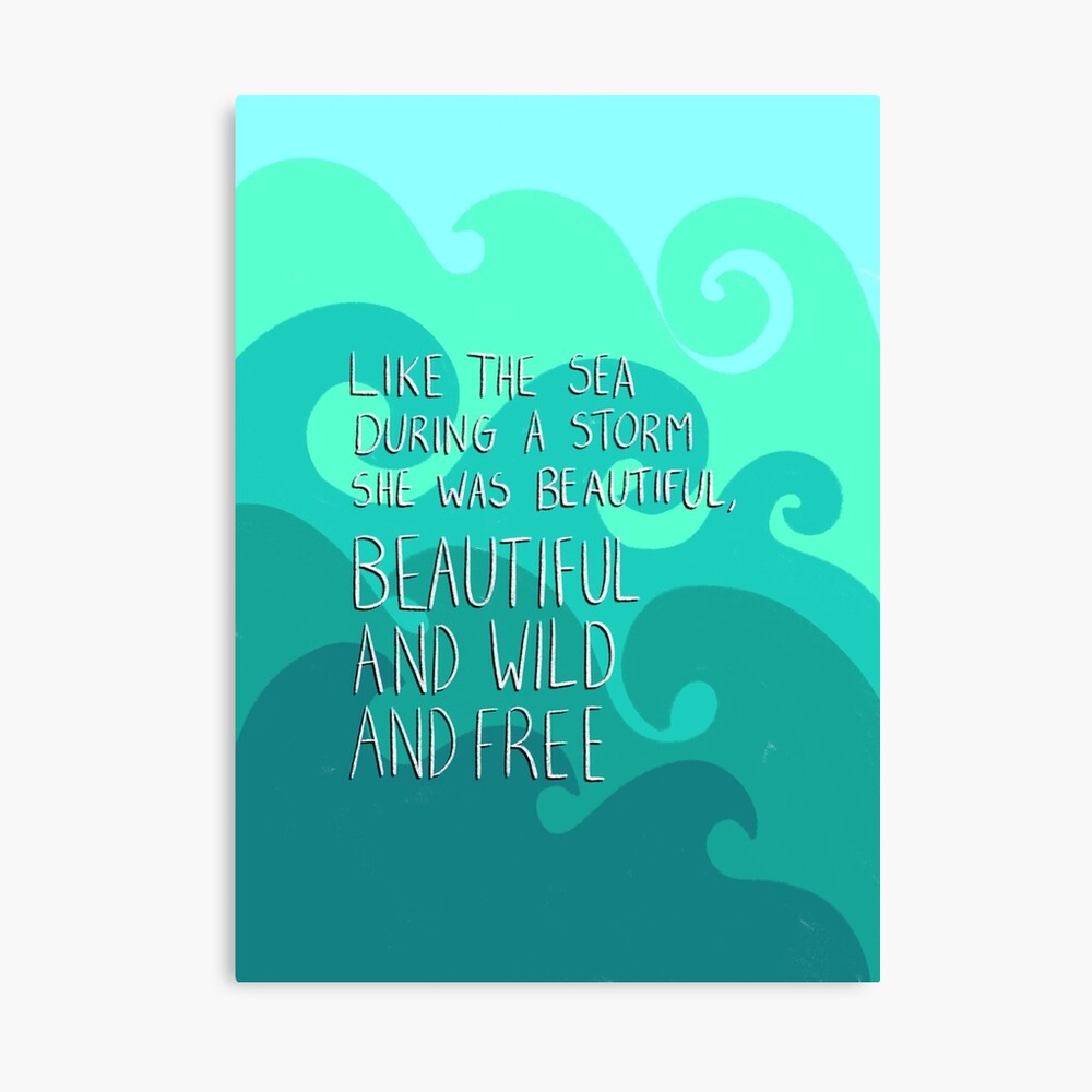 Like the Sea Print
