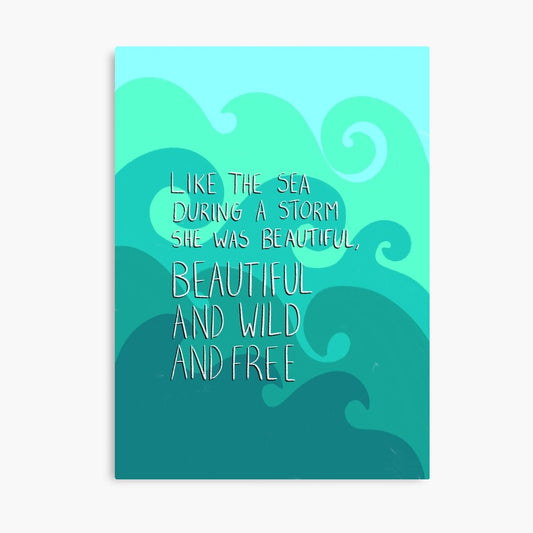 Like the Sea Print